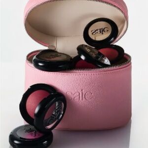 Saie vanity case in light pink
